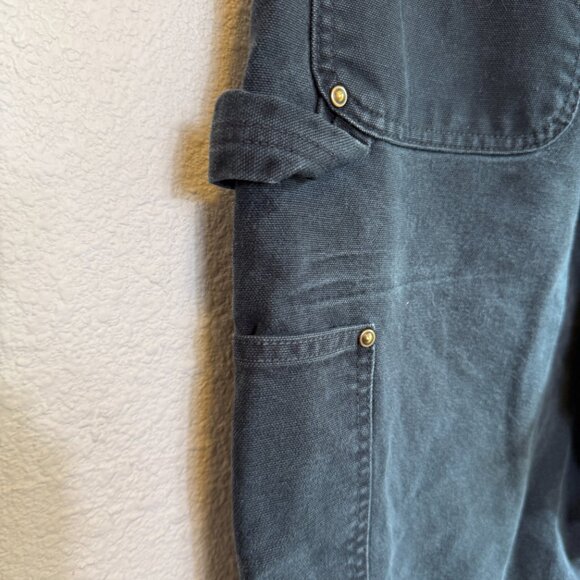 Vintage CARHARTT Double Knee \\ Black 38x32 // y2k workwear carpenter - Picture 8 of 12